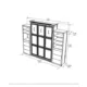 Queen Murphy Bed w/ Storage Cabinets, Walnut, by Leto Muro - Image 10