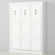 Queen Murphy Bed w/ Storage Towers, White, by Leto Muro - Image 3