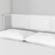 Queen Murphy Bed w/ Storage Towers, White, by Leto Muro - Image 5