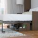 Murphy Bed With Desk & Storage Cabinet, Full Size Coventry Walnut by Leto Muro - Image 4