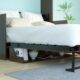 Murphy Bed With Desk & Storage Cabinet, Queen Size, Walnut Coventry by Leto Muro - Image 4