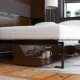 Horizontal Murphy Bed with Desk, Queen Size, by Leto Muro - Image 4