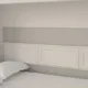 Horizontal Murphy Bed with Desk, Queen Size, White | Leto Muro - Image 6