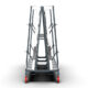 Abaco Oversized Glass Transport Cart AOGTC11879 – Glass Cart - Image 3