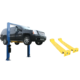 Atlas ATTD-9OHSC + Lawn Mower Adapter Combo | 9,000 lb 2-Post Lift – Atlas Automotive Equipment