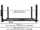Atlas PRO9000 4-Post Car Lift with RJ35 Sliding Jacks Combo | 9000 lb Capacity - Image 11