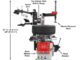 Atlas Platinum PTC300 Tire Changer + PWB50 Wheel Balancer Combo – Professional Automotive Tire & Wheel Service Package | Model AP-TCWB-COMBO1-FPD - Image 3