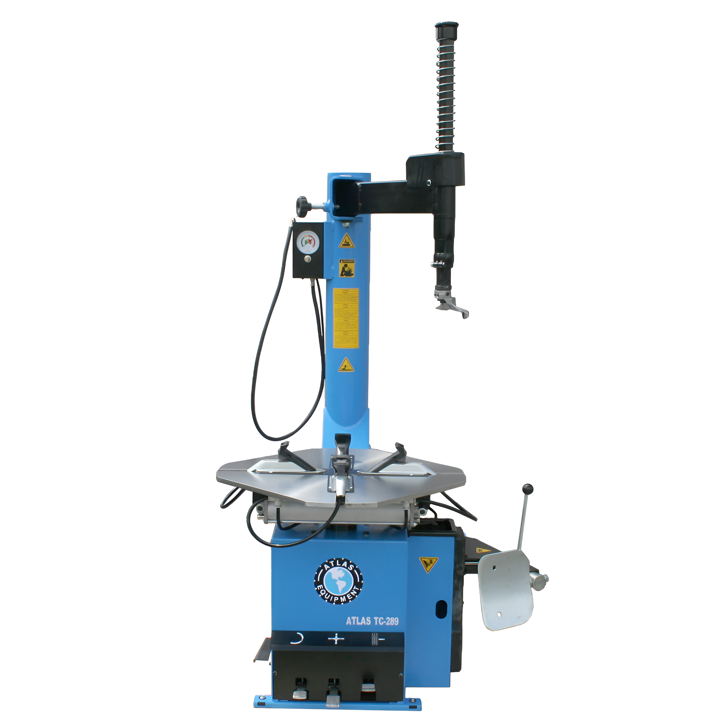 Atlas-automotive-equipment-TC28-extra-large-rim-clamp-tire-changer-ATTC289.png Atlas TC289 Heavy-Duty Extra-Large Rim Clamp Tire Changer | Professional Automotive Tire Changing Equipment - Image 1