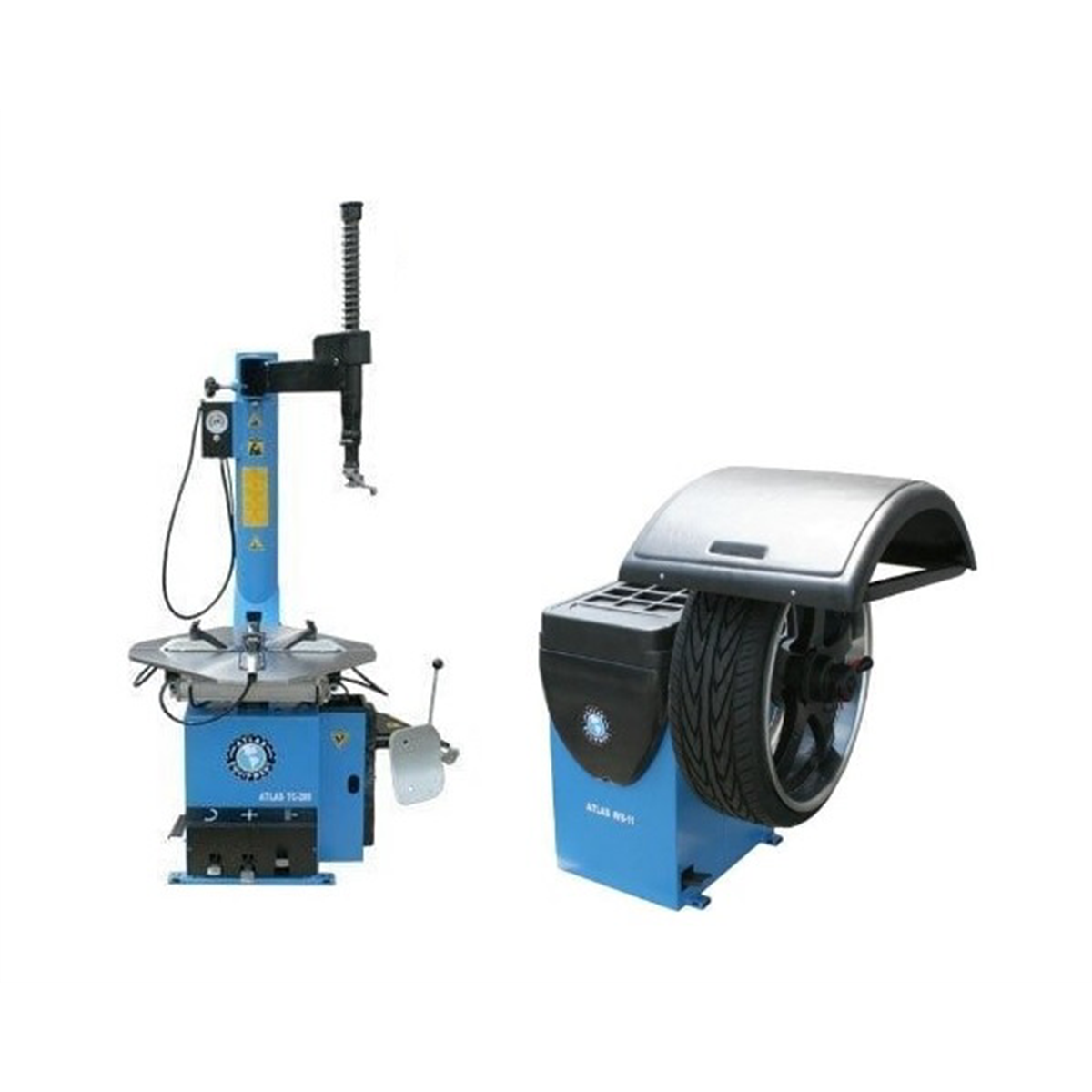 Atlas-automotive-equipment-TC289-rim-clamp-tire-changer_-WB11-wheel-balancer-combo-package.png Atlas Automotive Equipment TC289 Rim Clamp Tire Changer + WB11 Wheel Balancer Combo Package - Image 1