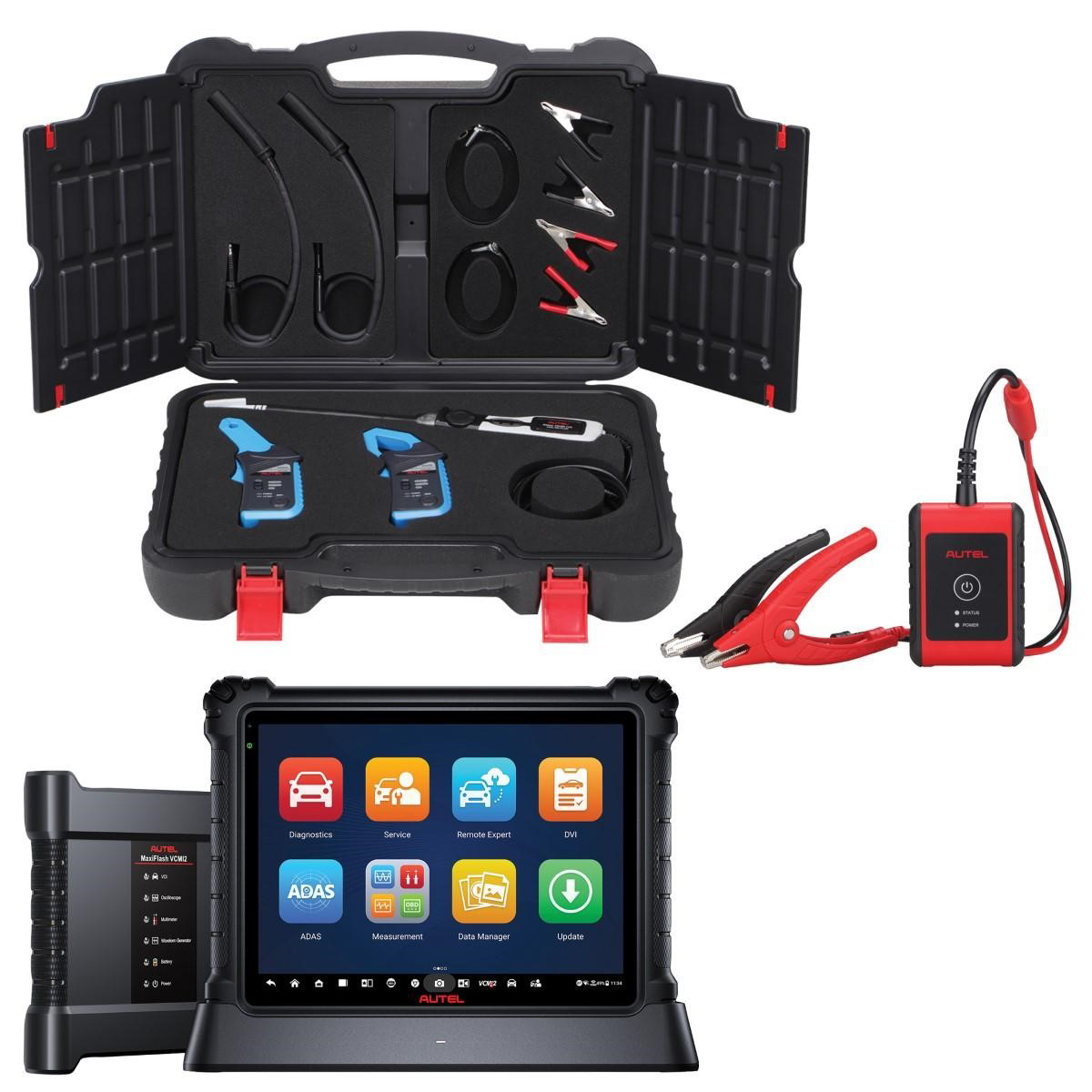 Autel-MaxiSYS-ultra-diagnostic-bundle-kit-includes-AULULTRAS2-AULMSOAK-_-AULBT506-S2KIT.png Autel MaxiSYS Ultra Diagnostic Bundle | EV, Oscilloscope & Battery Testing - Image 1