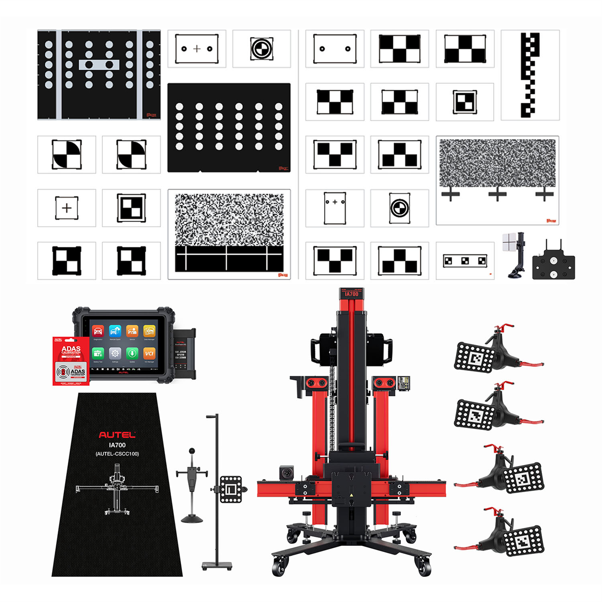Autel-maxisys-IA700-ADAS-LDW-system-with-MS909-tablet-IA700LDWT.png Autel MaxiSYS IA700LDWT – Alignment Pre-Check & LDW ADAS Calibration System with MS909 Tablet - Image 1