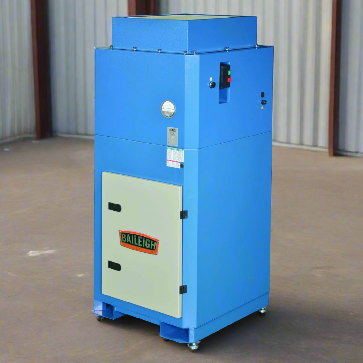 Baileigh-industrial-MDC-3500-HD-2340CFM-heavy-duty-metal-dust-collector-air-pulse-clean-w-HEPA-filter-BA9-1017595_2024-07-26T07_33_09.421Z.png Metal Dust Collector | Heavy Duty | Baileigh Industrial BA9-1017595 - Image 1