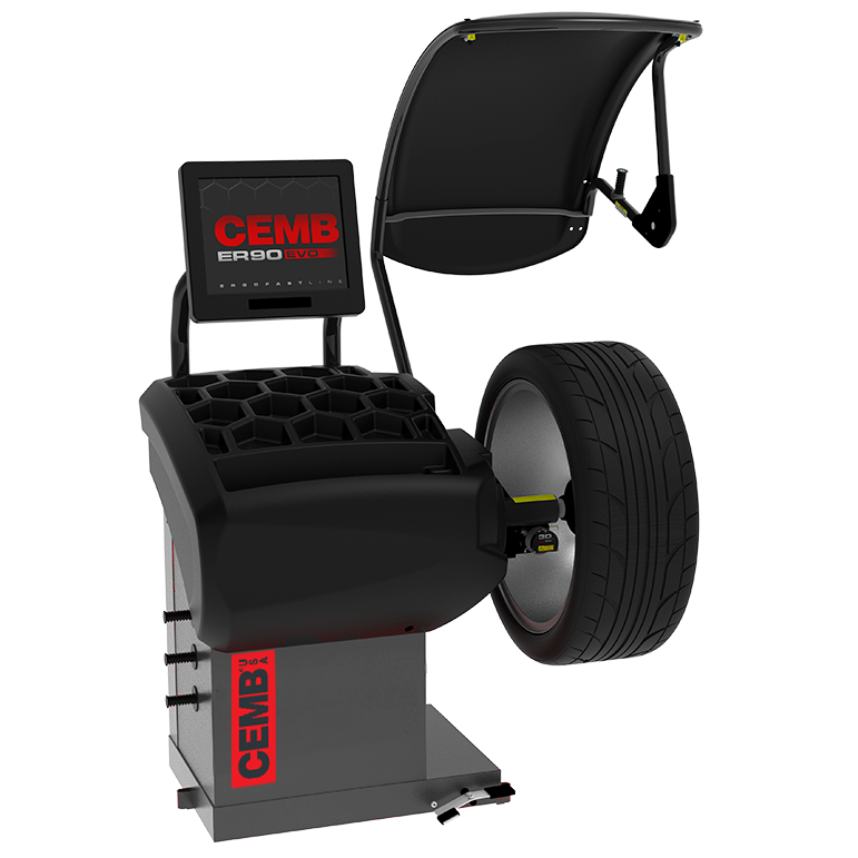 CEMB-30-rim-diameter-42-tire-diameter-fully-automatic-wheel-balancer-ER90evo.png Wheel Balancer | Fully Automatic | 30'' Rim Dia | 42'' Tire Dia | CEMB ER90evo - Image 1