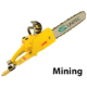 Pneumatic Chainsaws for Underground & Coal Mining | 4HP | CS Unitec - Image 3