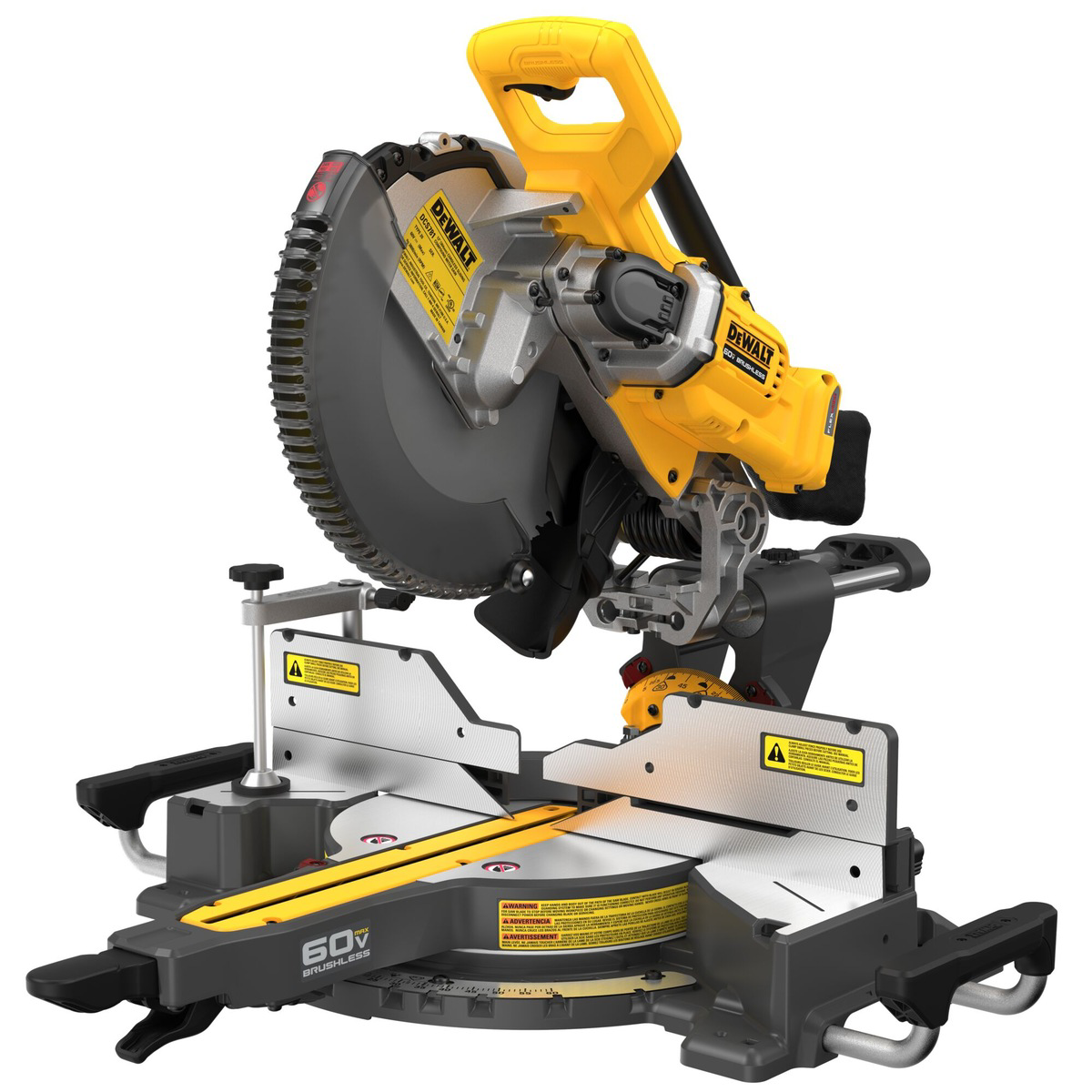 DeWalt-12inc-60V-sliding-miter-saw-bare-DWTDCS781B_528405ef-0ea3-422a-81ac-0328b03a9844.png DeWalt 12'' 60V Sliding Miter Saw - Bare DWTDCS781B - Image 1