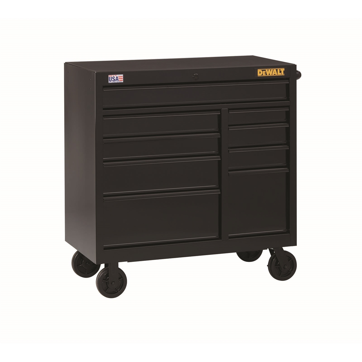DeWalt-9-drawer-mobile-workbench-41in-x-21in-DWTDWST24192.png DeWalt 9-Drawer Mobile Workbench, 41" x 21 in. DWTDWST24192 - Image 1