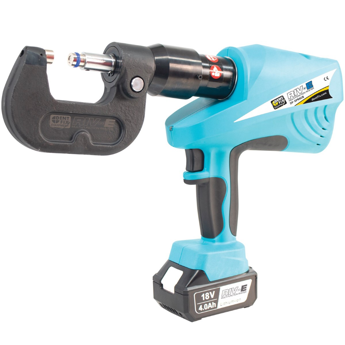 Dent-fix-RIV-E-80-multi-function-SPR-riveter-DEN-DFSPR80B.png Dent Fix RIV-E 80 Multi-Function SPR Riveter DEN-DFSPR80B - Image 1