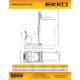 Electric Walkie Reach Truck | 3300 lbs. Capacity | Lift Height 216''| EKKO EH15TH - Image 3