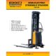 Semi-Electric Straddle Stacker | 3300 lbs Capacity | Lift Height 119.4'' | EKKO EA15B - Image 5