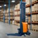 Semi-Electric Straddle Stacker | 3300 lbs Capacity | Lift Height 138'' | EKKO EA15D
