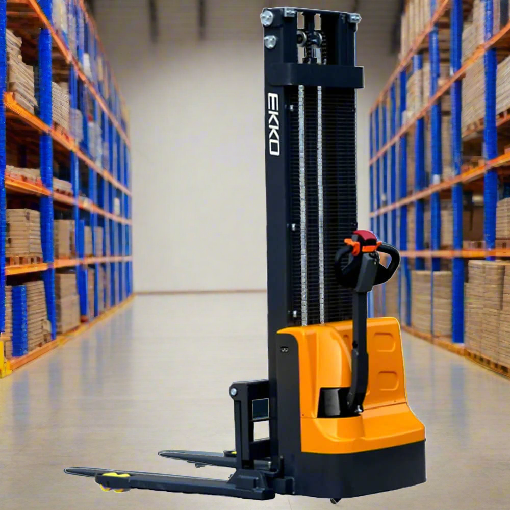 EKKO-EB12E-electric-straddle-stacker-2640-lbs-capacity-119_2024-06-11T19_05_50.962Z.png Electric Straddle Stacker | 2640 lbs Capacity | Lift Height 119.4'' | EKKO EB12E - Image 1