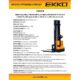Electric Straddle Stacker | 3000 lbs Capacity | Lift Height 145.67'' | EKKO EB12EA - Image 4
