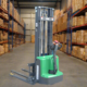 Electric Straddle Stacker | 2800 lbs Capacity | Lift Height 145'' | EKKO EB13E-145Li