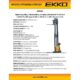 Electric Straddle Stacker | 2800 lbs Capacity | Lift Height 119'' | EKKO EB13E - Image 4