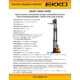 Electric Straddle Stacker | 4000 lbs Capacity | Lift Height 138'' | EKKO EB18E - Image 4