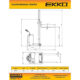 Electric Counterbalanced Walkie Stacker | 1550 lbs. | Lift Height 118''| EKKO EK07S - Image 2