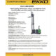 Electric Counterbalanced Walkie Stacker | Lithium | 3300 lbs. |Lift Height 130''| EKKO EK14-130LI - Image 3