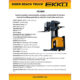 Electric Reach Truck | 4000 lbs. Capacity | Lift Height 275'' | EKKO EK18RR - Image 3