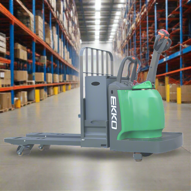EKKO-EP30A-LI-Lithium-Rider-Pallet-jack-6600lb-capacity_2024-06-12T16_29_15.048Z.png Pallet Jack | Electric Rider | 6600 lbs Capacity | EKKO EP30A-Li - Image 1