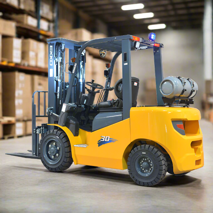 EKKO-lifts-EK30LP-pneumatic-forklift-LPG-6000-lbs-cap_2024-06-12T15_29_21.896Z-1.png Forklift | Liquid Propane | 6000 lbs. Capacity | Lift Height 189" | EKKO EK30LP - Image 1
