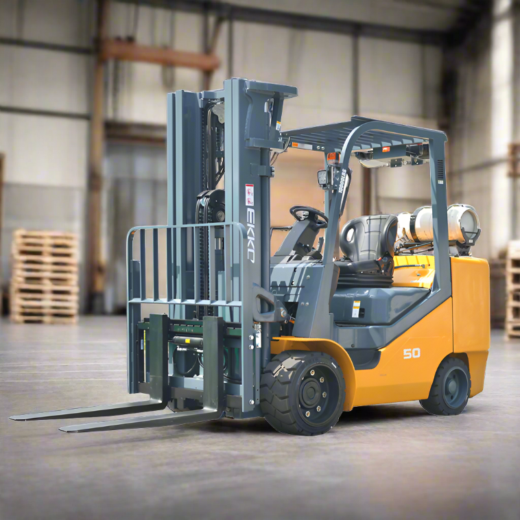 EKKO-lifts-EK50LP-forklift-LPG-10_2024-06-03T15_47_06.315Z.png Forklift | Liquid Propane | 10000 lbs. Capacity | Lift Height 185" | EKKO EK50LP - Image 1