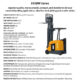 Stand-up Rider Forklift | 4000 lbs Capacity | Raised Height 216'' | EKKO EK18RF - Image 2