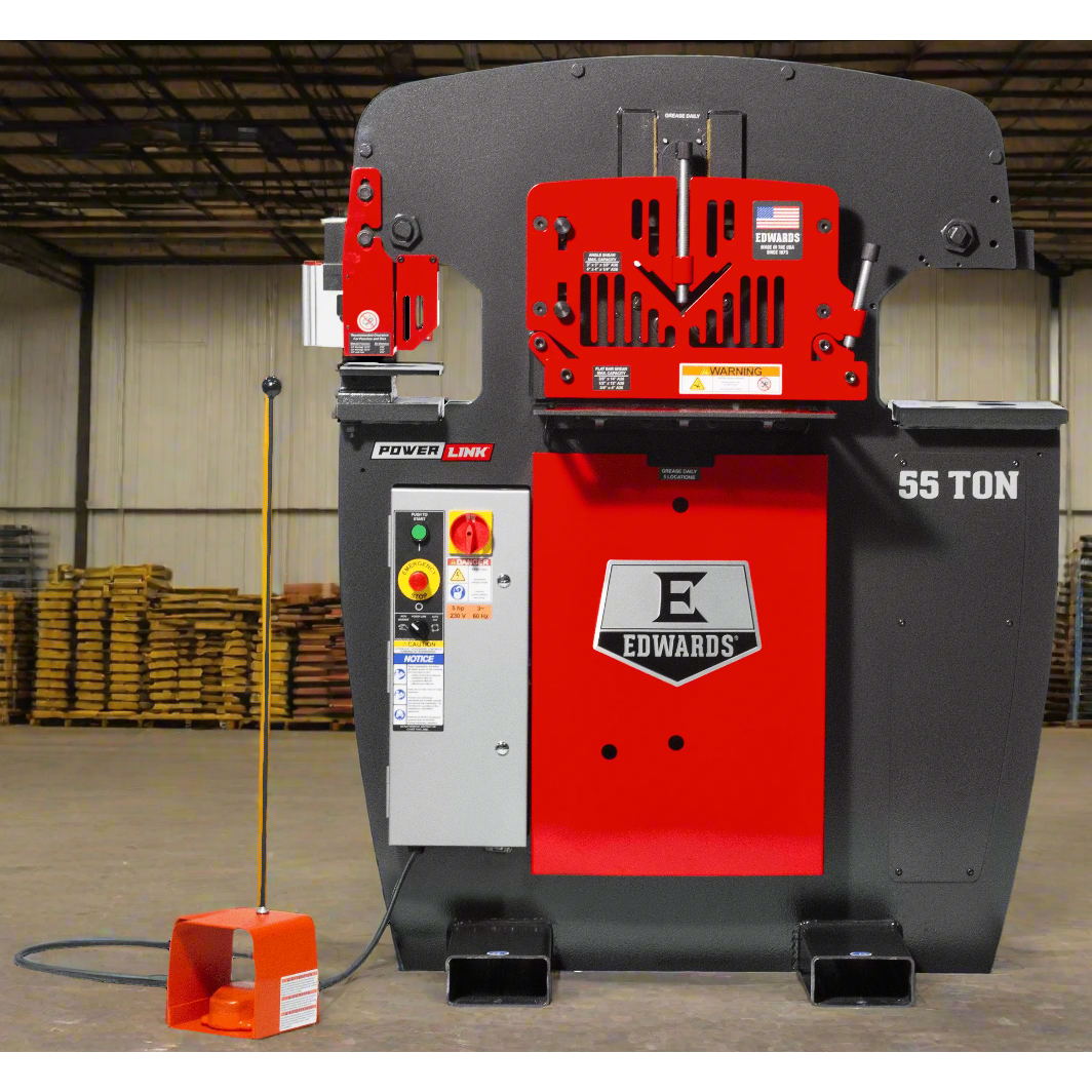 Edwards-55-ton-ironworker-3-phase-230-volt-with-powerLink-ED9-IW55-3P230-A-5.png Ironworker | 55 Ton | With Powerlink | Edwards ED9-IW55-3P230-A - Image 1