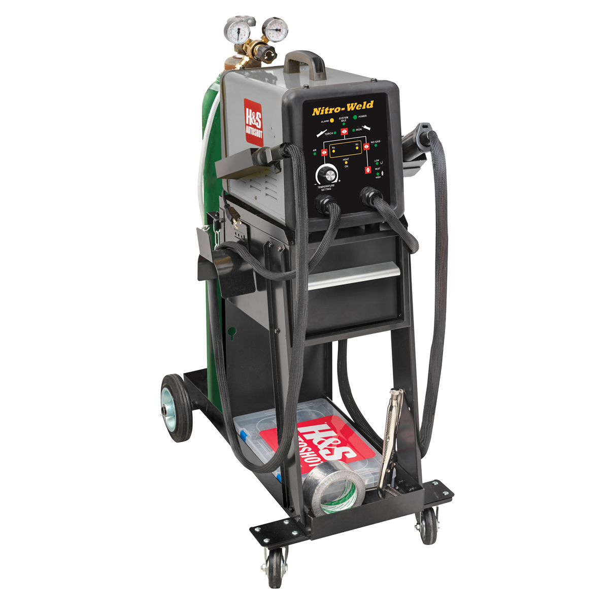H_S-autoShot-UNI-8100-nitrogen-plastic-welding-system-built-in-compressor-2-torch-cart-and-gas-cylinder-HSA8100.png H&S AutoShot UNI-8100 Nitrogen Plastic Welding System Built-in Compressor, 2-Torch, Cart and Gas Cylinder HSA8100 - Image 1