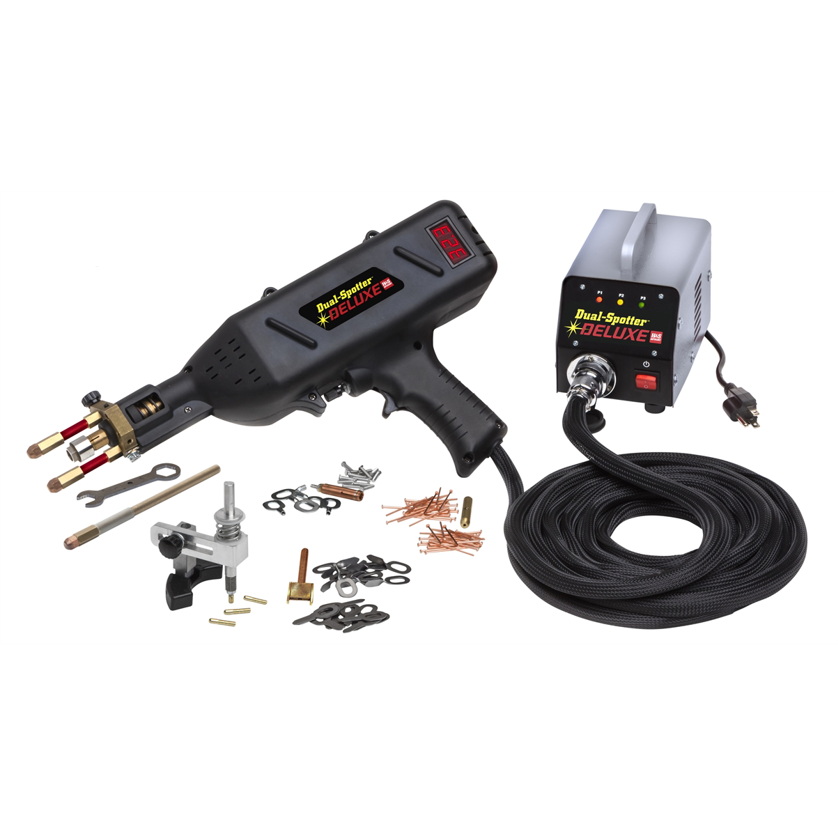 H_S-autoShot-UNI-9700-dual-spotter-stud-gun-kit-for-aluminum-and-steel-dent-pulling-in-case-HSA9700.png H&S AutoShot UNI-9700 Dual-Spotter Stud Gun Kit for Aluminum and Steel Dent Pulling in Case HSA9700 - Image 1