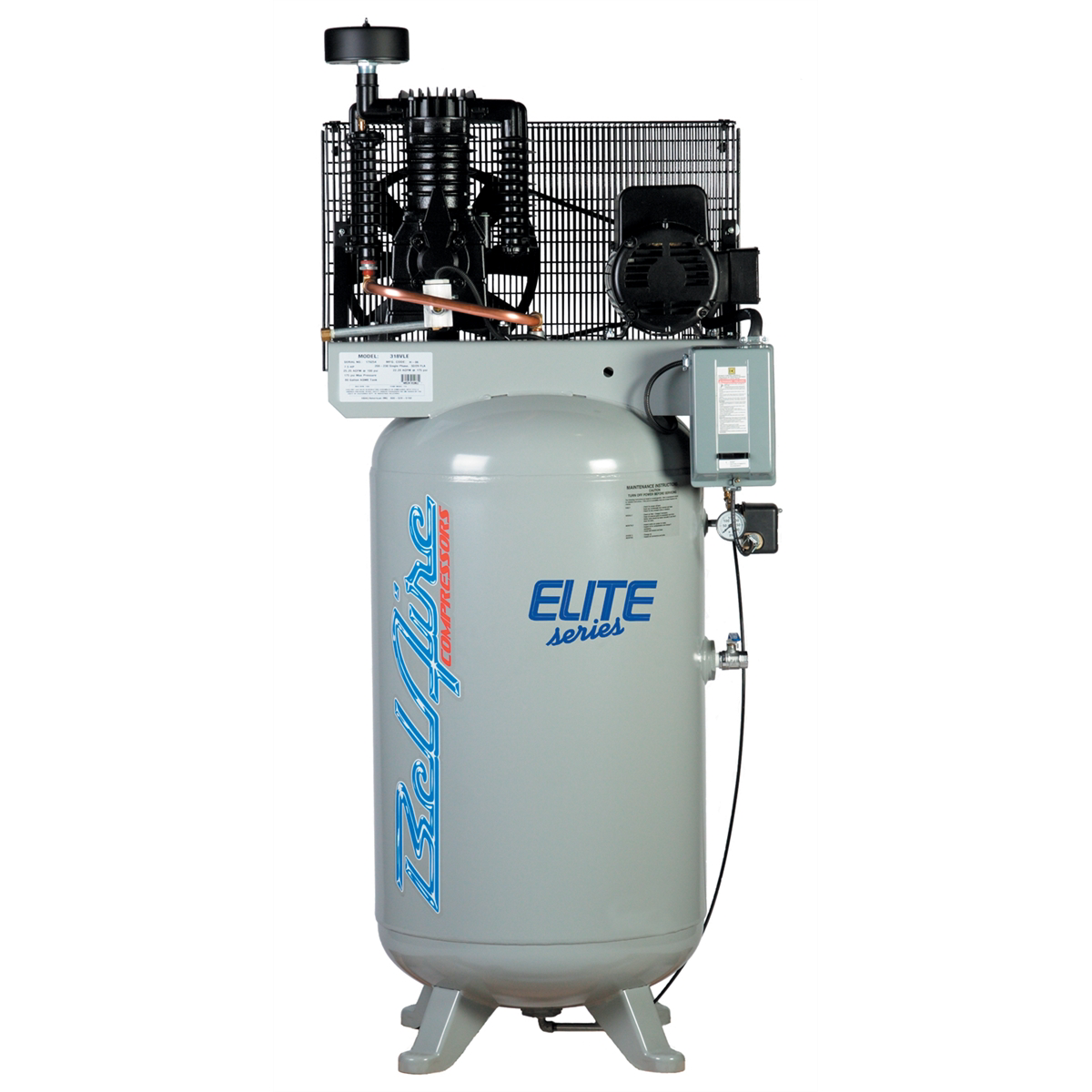 IMC-belaire-compressor-7-5Hp-80G-vertical-2Stg-1Ph-W-starter-IMC318VLE.png IMC (Belaire) Compressor 7.5Hp 80G Vertical 2Stg 1Ph W/Starter IMC318VLE - Image 1