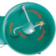 Vertical Shaft Mixer | 7.5 HP | Electric Motor | Imer 1194645 - Image 3