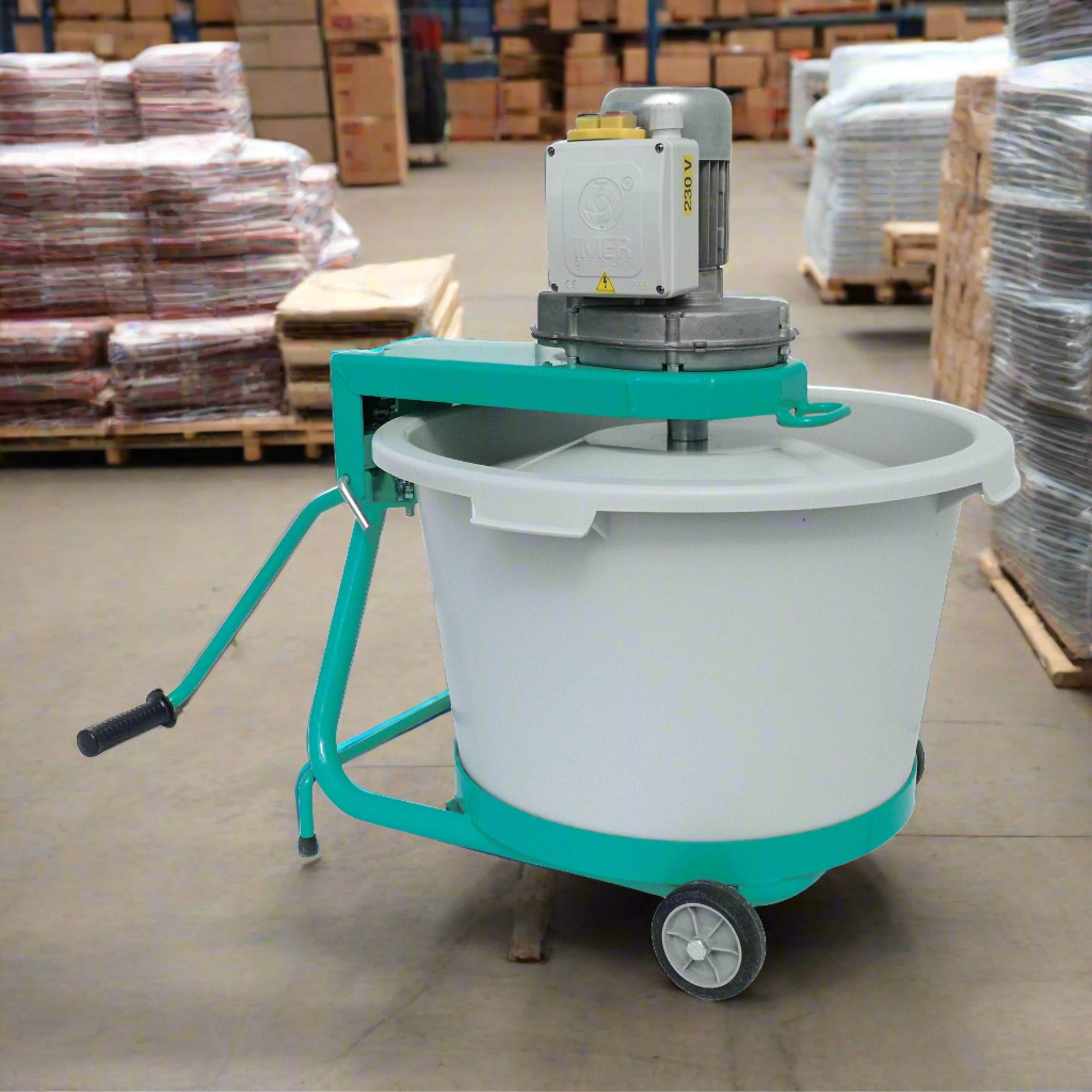 Imer-mix-all-60-110V60Hz-0_2024-06-13T17_10_39.359Z.png Portable Paddle Mixer | 0.75 HP | Poly Drum | IMER Mix-All 60 1193988 - Image 1