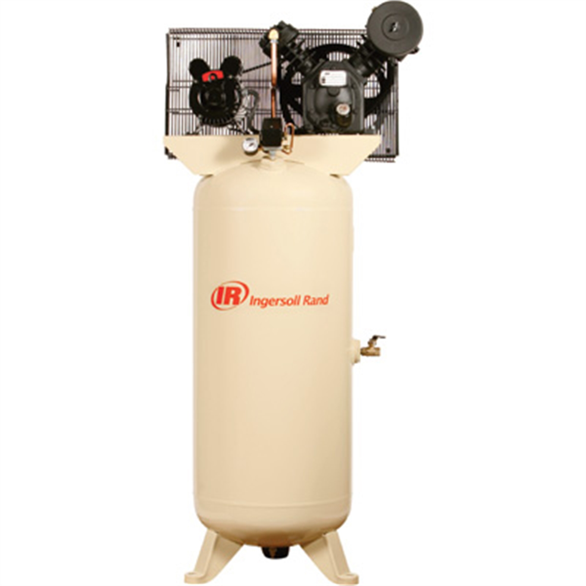 Ingersoll-rand-7-5-HP-230-volts-3-phase-80gallon-vertical-air-compressor-IRT45465432.png Ingersoll Rand 7.5 HP, 230 volts, 3 phase, 80 gallon vertical air compressor IRT45465432 - Image 1