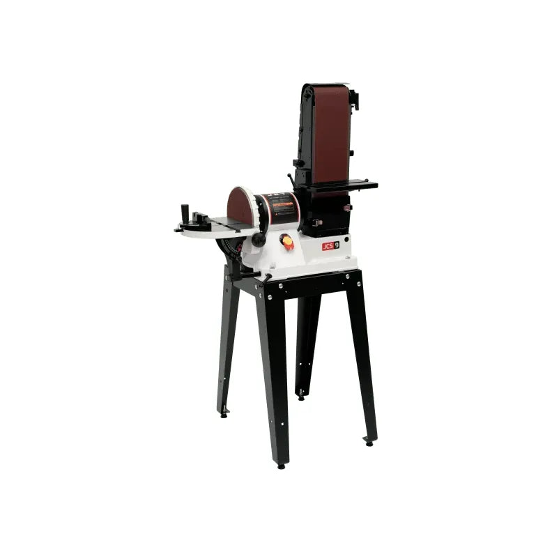 JET-JSG-96OS-6-x-48-belt-9-disc-sander-with-open-stand-3-4HP-1Ph-115V-JT9-708596K.jpg Sander | 6" x 48" Belt | 9" Disc | 3/4HP | Open Stand | JET JT9-708596K - Image 1