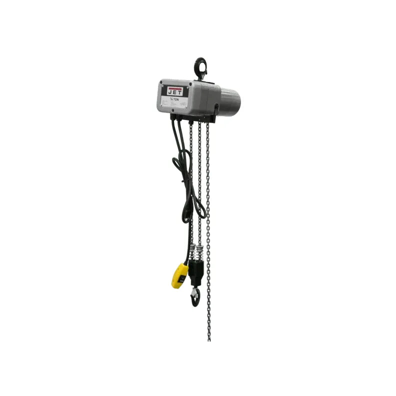 JET-JSH-550-10-1-4-ton-electric-chain-hoist-1-phase-10-lift-JT9-110110.jpg Chain Hoist | 1/4 Ton | Electric | 10' Lift | 1PH | JET JT9-110110 - Image 1