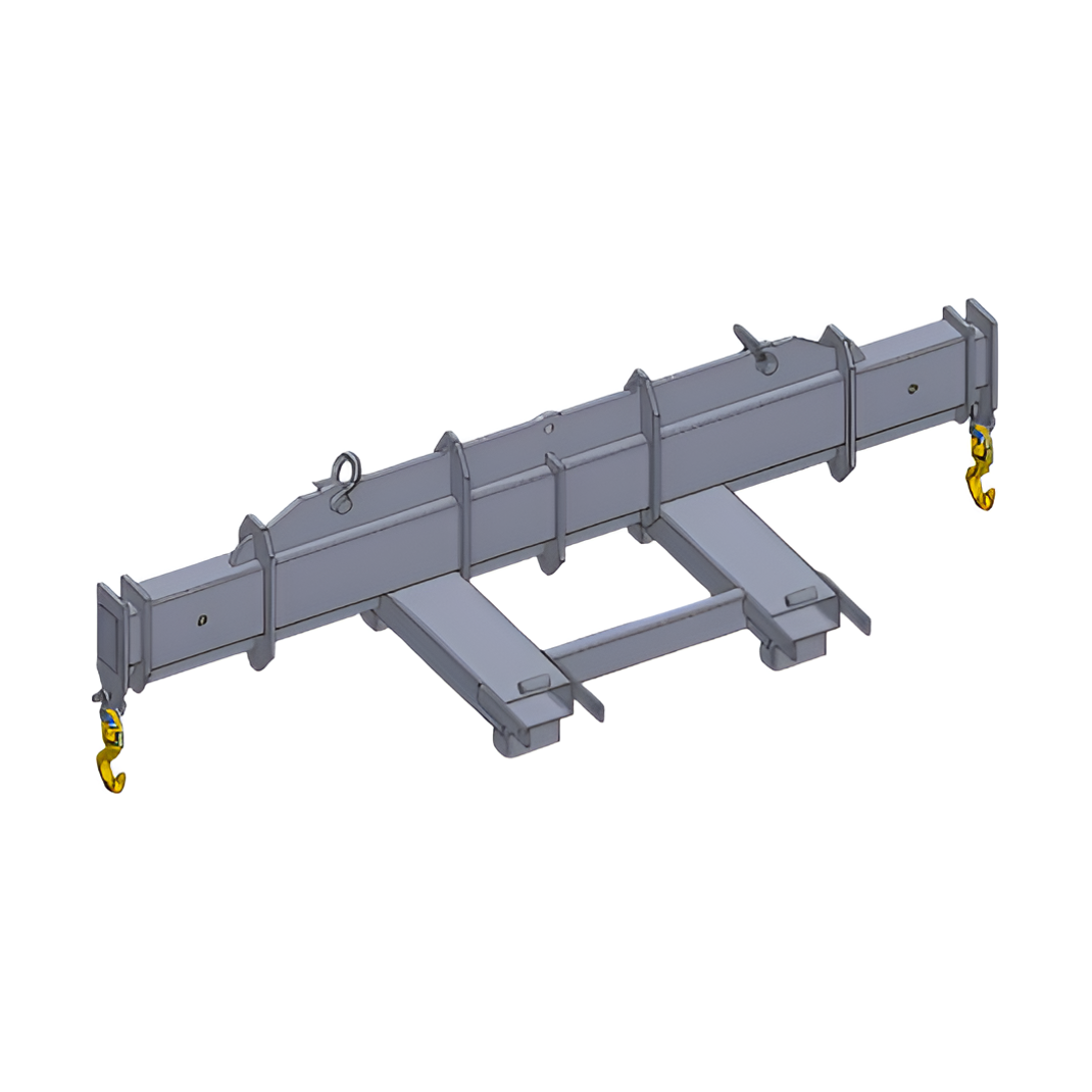 Screenshot2025-03-01193818_enhanced.png Adjustable Spreader Bar with Top Hooks || Haugen Attachments - Image 1