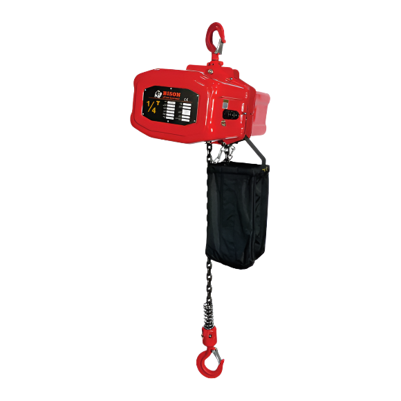 Screenshot_2024-09-02_150748_66493cbb-a104-43e8-9a78-7d0b863df2dd.png Bison Lifting 1/4 Ton Electric Chain Hoist | Single-Phase - Image 1