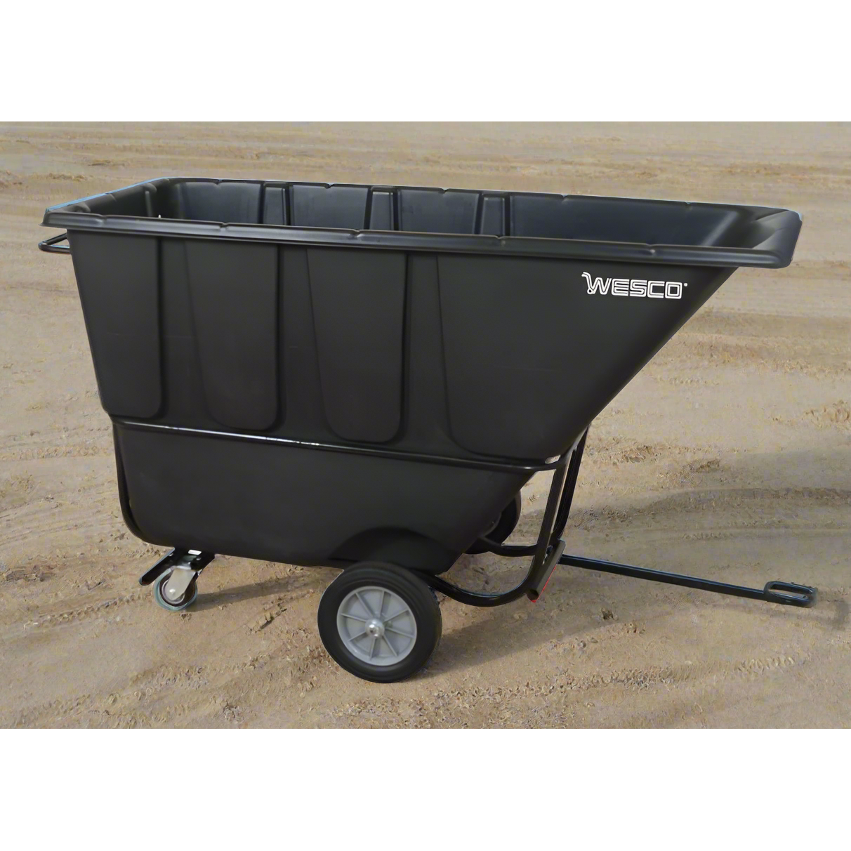Wesco-industrial-products-model-1FL1250B-tilt-cart-272585.png Wesco 272585 1 cu yd Fork‑Liftable Tilt Cart – 1,250 lb Capacity - Image 1