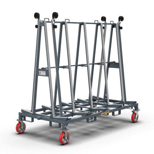 abaco-machines-USA-smart-one-stop-A-frame-SOSA-02.jpg Abaco Smart One Stop A-Frame – SOSA Series (Mobile Modular Stone Slab Carrier) - Image 1
