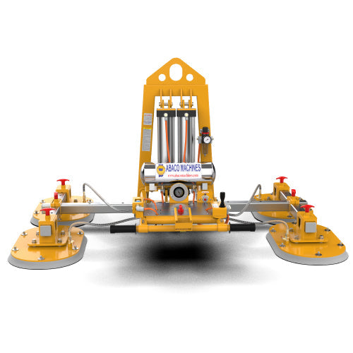 abaco-machines-USA-stone-vacuum-lifter-SVL100-02.jpg Abaco Stone Vacuum Lifter – SVL100 (1,000 kg / 2,200 lb, 0°–90° Tilt, 4 Pads) - Image 1